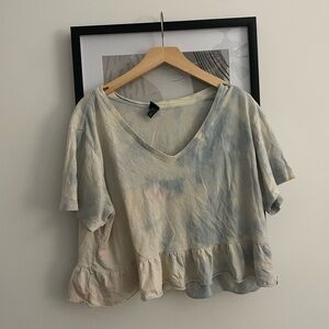 Tie dye crop top